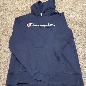 Champion Dark Blue Pullover Hoodie